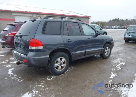 2006 Hyundai Santa Fe Gls/Limited from USA, damaged, VIN KM8SC73E86U095470